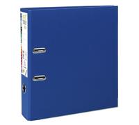 Exacompta - Réf. 53352E - Carton de 10 classeurs à levier A4 MAXI Prem'Touch - Dos 80 mm - Mécanique 80 mm - Dimensions extérieures : 32 x 30 x 8 cm - Format à classer A4 Maxi - Coloris : Bleu foncé