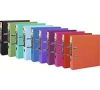 Exacompta Classeur à levier Prem'Touch A4+ polypropylène – dos 8 cm – couleurs assorties