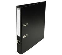 Exacompta 53541E Lot de 10 Classeurs à levier en PVC Dos de 50 mm Noir G