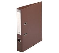 Exacompta Classeur à levier PVC A4 – Dos 50 mm – Marron