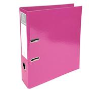 Exacompta - Réf. 53624E - Carton de 10 classeurs à levier A4 Prem'Touch IDERAMA - Dos de 70 mm - Mécanique 75 mm - Dimensions extérieures : 32 x 30 x 7 cm - Format à classer A4 - Rose