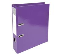 Exacompta - Réf. 53626E - Carton de 10 classeurs à levier A4 Prem'Touch IDERAMA - Dos de 70 mm - Mécanique 75 mm - Dimensions extérieures : 32 x 30 x 7 cm - Format à classer A4 - Violet