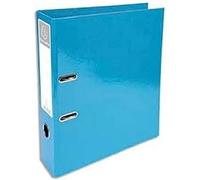 Exacompta REF 53627E Classeur à levier de 7,5 cm Iderama Prem'Touch, Bleu clair vendu par 1, Dos : 70 mm, 32 x 29 cm couverture