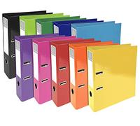 Exacompta 10x classeur Prem'Touch A4, largeur dos 70mm, Iderama, assortis, 53629E