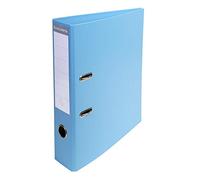 Exacompta - Réf. 53702E - Carton de 10 Classeurs à levier A4 Prem'Touch - Dos de 70 mm - Mécanique 75 mm - Dimensions extérieures : 32 x 29 x 7 cm - Format à classer A4 - Coloris : Bleu clair