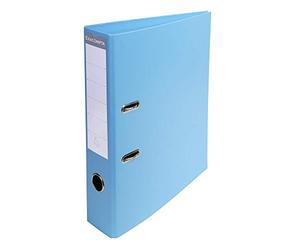 Exacompta - Réf. 53702E - Carton de 10 Classeurs à levier A4 Prem'Touch - Dos de 70 mm - Mécanique 75 mm - Dimensions extérieures : 32 x 29 x 7 cm - Format à classer A4 - Coloris : Bleu clair