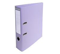 Exacompta - Réf. 53707E - Carton de 10 Classeurs à levier A4 Prem'Touch - Dos de 70 mm - Mécanique 75 mm - Dimensions extérieures : 32 x 29 x 7 cm - Format à classer A4 - Coloris : Lilas