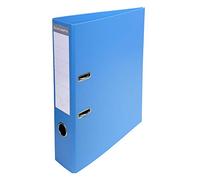 Exacompta - Réf. 53742E - Carton de 10 Classeurs à levier A4 Prem'Touch - Dos de 70 mm - Mécanique 75 mm - Dimensions extérieures : 32 x 29 x 7 cm - Format à classer A4 - Coloris : Bleu