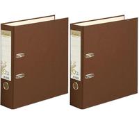Exacompta - Réf. 53984E - 1 Classeur à levier A4 MAXI Prem'Touch FOREVER - Dos de 80 mm - Mécanique 80 mm - Dimensions extérieures : 32 x 29 x 8 cm - Format à classer A4 - Coloris : Chocolat