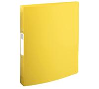 Exacompta - Réf. 54140E - Carton de 12 classeurs semi-rigides Bee Blue - 2 anneaux ronds diamètre 30 mm - dos 40 mm - dimensions extérieures 32 x 26,8 cm - format à classer A4 maxi - coloris assortis