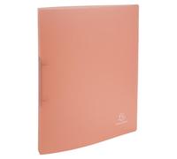 Classeur 2 anneaux 15mm Polypropylène Chromaline Pastel - Corail