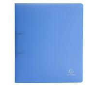 Exacompta - Réf. 54362E - Paquet de 5 classeurs semi-rigides PP Chromaline - 2 anneaux ronds diamètre 30mm - Dos 40mm - Dimensions extérieures : 32 x 26,8 cm - Format à classer A4 Maxi - Coloris bleu