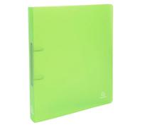 Exacompta - Réf. 54363E - Carton de 15 classeurs Chromaline - 2 anneaux ronds diamètre 30 mm - Dos 40 mm - Dimensions extérieures : 32 x 26,8 cm - Format à classer A4 Maxi - Vert