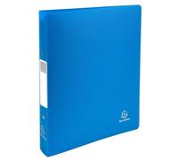 Exacompta - Réf. 54392E - Carton de 10 classeurs avec étiquette OPAK - 2 anneaux ronds 30 mm - Dos 40 mm - Dimensions extérieures : 32 x 26,8 cm - Format à classer A4 Maxi - Bleu clair