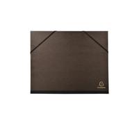 Exacompta 10x Carton à dessin kraft noir 26x33 cm A4 et 24x32 cm Noir 547100E