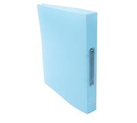 Exacompta - Réf. 54972E - 1 classeur semi-rigide PP Chromaline - 2 anneaux ronds diamètre 30 mm - Dos 40 mm - Dimensions extérieures : 32 x 25 cm - Format à classer A4 - Coloris bleu