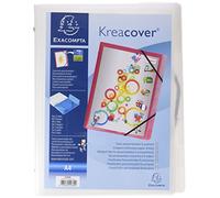 Trieur polypropylène 3 rabats Krea Cover 8 compartiments - Couleurs assorties