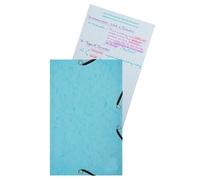 Exacompta 10x Chemise 3 rabats + 25 fiches 125x200mm 4 assort 55577E