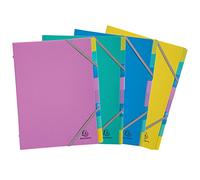 Trieur plastique Forever Young Exacompta 8 divisions couleurs assorties