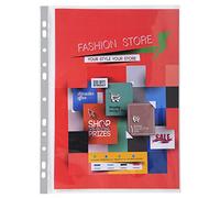 Pochettes perforées Exacompta Premium A4+ polypropylène lisse 24/100e - Boite de 10