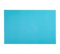 Exacompta 8x Sous-mains en carton rigide Aquarel 57,5x37,5cm Bleu pastel 60162D