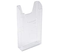 Exacompta 12x Distributeur de prospectus vertical A6 Cristal 62258D