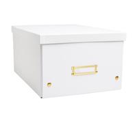 Boîte en Carton Taille moyenne Neo Deco A4+ - Blanc