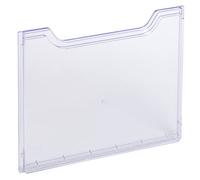 Exacompta - Réf. 64058D - 1 plaque de recouvrement A4 orientation horizontale - Extensible à volonté - Capacité maximale par case de 26 mm - Dimensions : 6 x 32,7 x 18,8 cm - Cristal