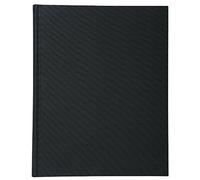 Exacompta Registre 32x25 cm 5x5 cm folioté 100 p. Papier 110 g Couverture rigide noire