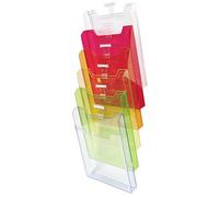 Trieur mural 6 cases Exacompta vertical assorti