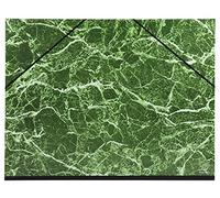 Carton à dessin exacompta papier marbré vernis raisin dos toilé renforcé fermeture élastique 52x67cm vert