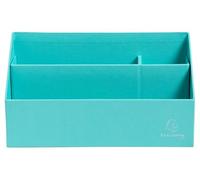 Trieur vertical / porte lettres 3 compartiments carton Teksto - Vert d'eau
