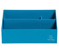 Trieur vertical / porte lettres 3 compartiments carton Teksto - Turquoise