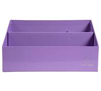 Trieur vertical / porte lettres 3 compartiments carton Aquarel - Mauve