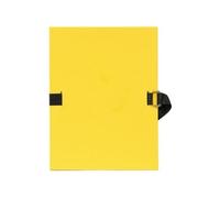 Chemise extensible sans rabat Exacompta à boucle dos 12 cm couleur - jaune