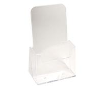 Exacompta - Distributeur de prospectus 1 compartiment DL (10 x 21 cm) - Cristal