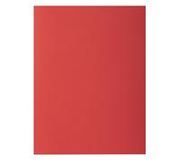 Exacompta Sous-chemise 22 x 31 cm 80 g/m² Rouge cerise - Paquet de 100
