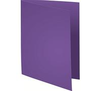 Exacompta - Réf. 807008E - Carton de 10 paquets de 30 sous-chemises ROCK''S 80 g/m2 aux couleurs vives - sous chemises certifiées PEFC™ - dimensions 22 x 31 cm pour format A4 - couleur violine