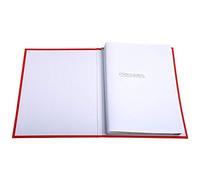 Cotes de plaidoirie 22 x 31 cm blanches - paquet de 100