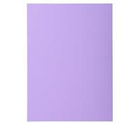 Exacompta - Réf. 850116E - Carton de 10 paquets de 100 sous-chemises SUPER 60 g/m2 aux couleurs pastel - sous chemises certifiées PEFC™ - dimensions 22 x 31 cm pour format A4 - couleur lilas