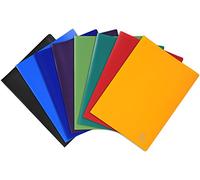 Exacompta 8x Protège-documents en PP souple OPAK 200 vues A4 assort. 85100E