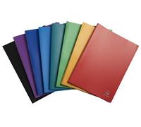 Exacompta - Réf. 8520E - Carton de 20 Protèges-documents OPAK - 20 pochettes grainées antireflet - 40 vues - pour format A4 - dimensions 24 x 32 cm - couverture en polypro souple - couleurs assorties