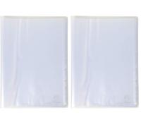 Exacompta - Réf. 85969E - 1 Protège-documents Chromaline - 90 pochettes cristal lisse - 180 vues - pour A4 - dim 24 x 32 cm - couverture en polypro translucide semi-rigide - 5 couleurs aléatoires