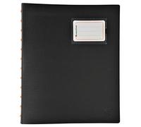Protège-documents à anneaux avec pochettes détachables - 60 vues Exactive - A4 - Noir