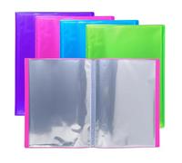 Exacompta 12x Protège-documents en PP semi rigide PP 60 vues A4 assort. 86770E