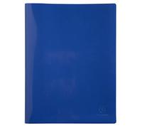 Exacompta - Réf. 88182E - 1 Protège-documents Bee Blue - 30 pochettes cristal lisse - 60 vues - pour A4 - dim 24 x 32 cm - couverture en PP recyclé semi-rigide - couleur bleu marine