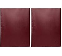Exacompta - Réf. 88425E - 1 Protège-documents Vega - 40 pochettes anti-transfert d'encre - 80 vues - pour A4 - dim 23,5 x 31 cm - couverture en PVC extra souple et extra résistant - couleur bordeaux