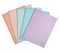 Protège-documents en polypropylène semi-rigide Aquarel PP 120 vues - A4 - Couleurs assorties