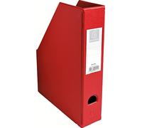 Exacompta Porte-revues PP Réf. 90155E – Dos 70 mm 23x31 cm A4 – Livré à plat Rouge