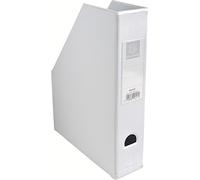 Porte-revues PP - Dos 70mm - livrés à plat - 23x31cm - Blanc
